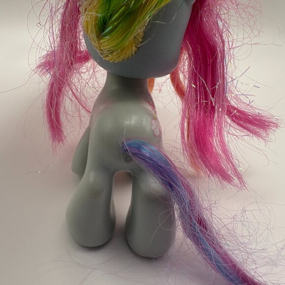My Little Pony (MLP) Rainbow Dash 2008 G3.5 Tinsel Hair Blue Body (SKU: 337TO) - Picture 7 of 12